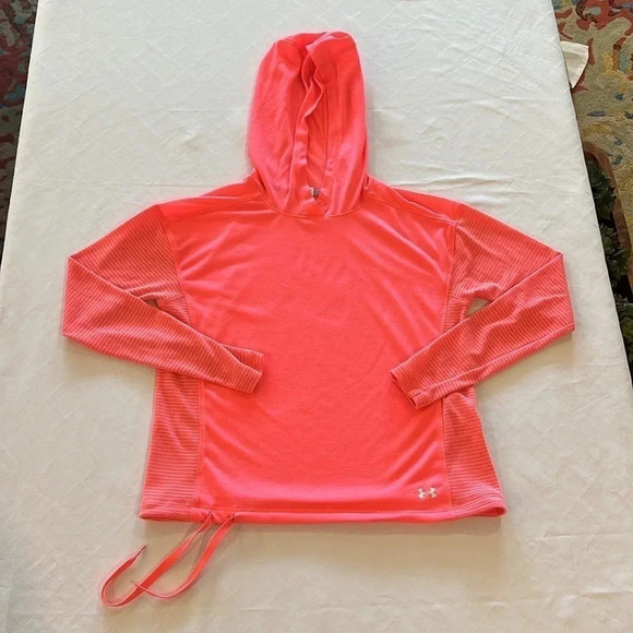 Under Armour Womens Under armour Women's Threadborne Hoody‎ 1320799 EUC Small - Picture 2 of 4